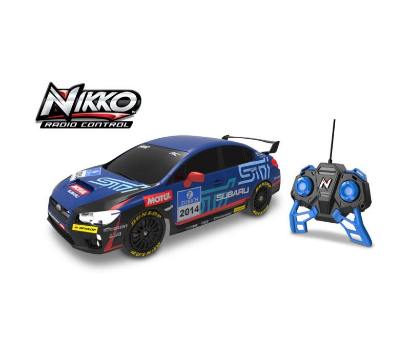 NIKKO Нико - Кола с Р/У 1:16, Subaru WRX STI 063110  Subaru WRX STI  011543941798