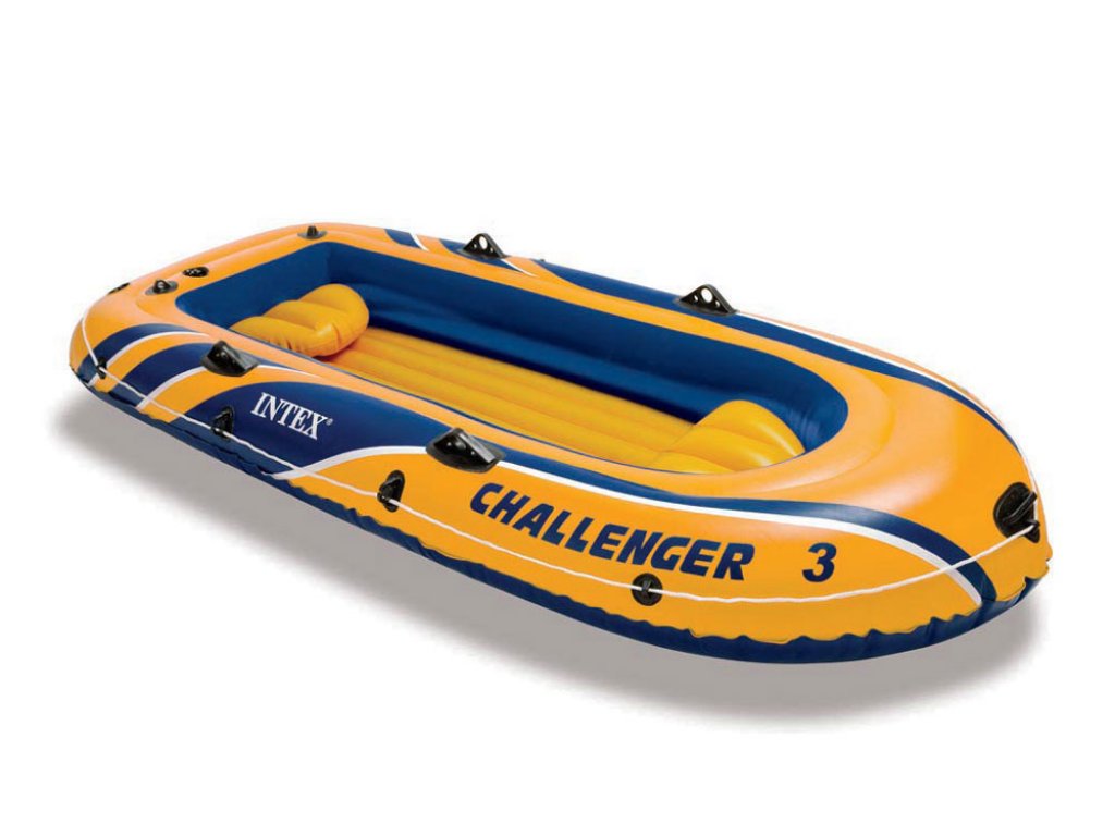  ЛОДКА CHALLENGER 3 295СМ X 137СМ X 43СМ Boats CHALLENGER 3 BOAT 078257683697
